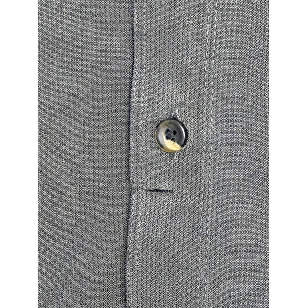 Columbia Sportswear Mens Long Sleeve Button Down Shirt Gray L Pocket Hiking - Picture 6 of 7